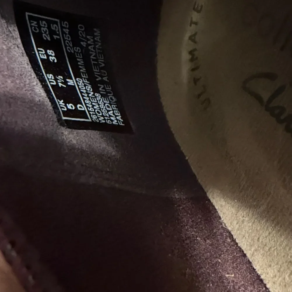 Clarks Collection Women's Juliet Hanley loafers in burgundy leather